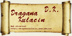 Dragana Kulačin vizit kartica